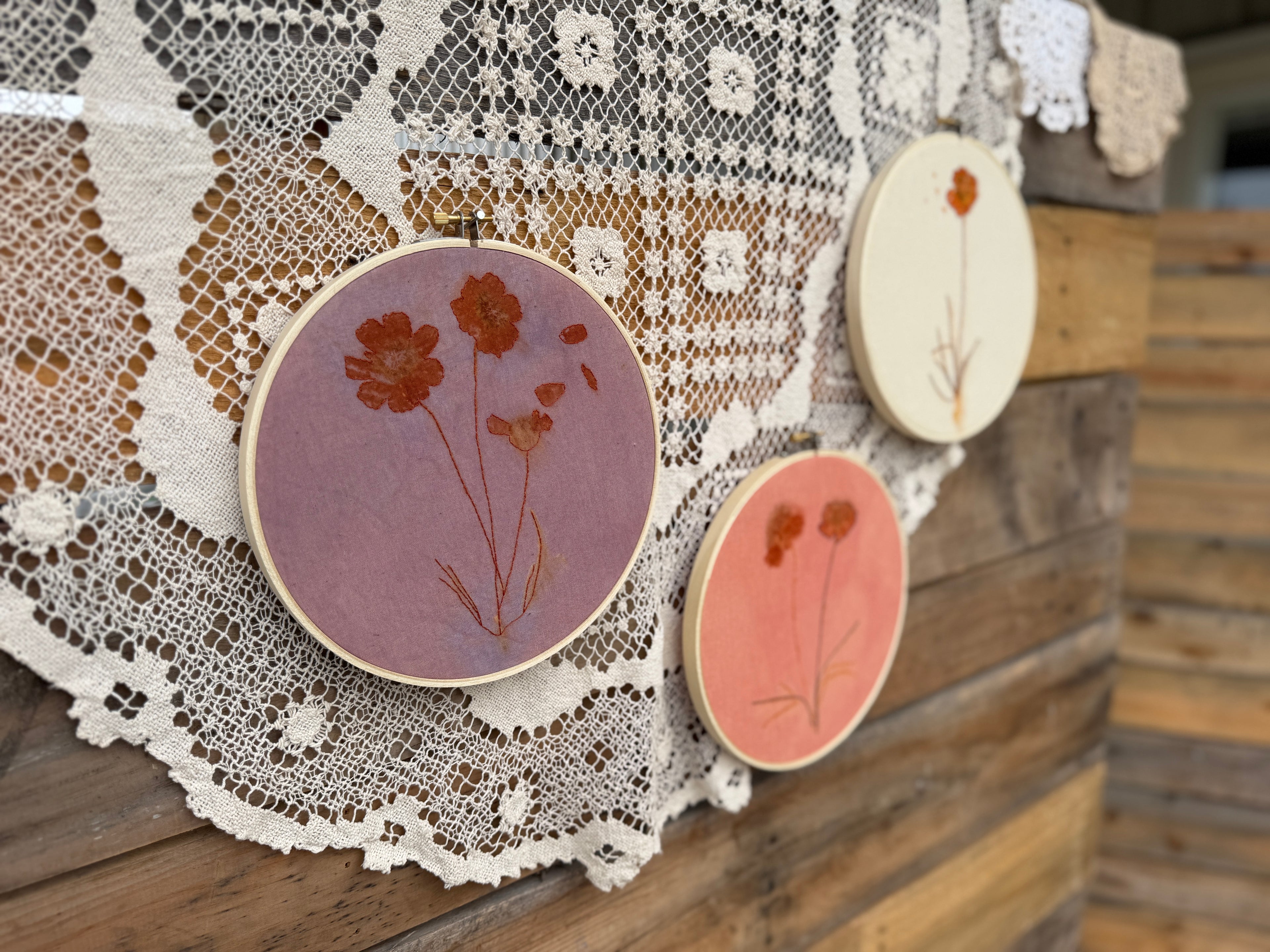 Naturally Dyed & Flower Printed Bundle