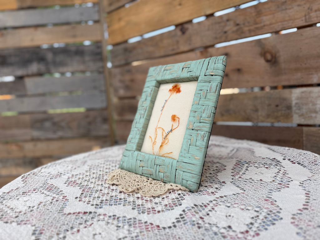Framed Flower Print